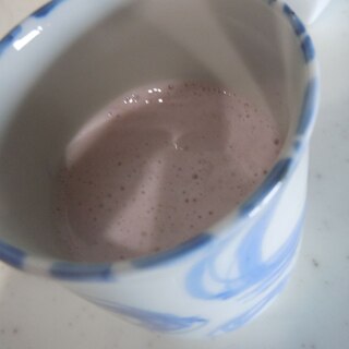 紫芋のジンジャーミルク